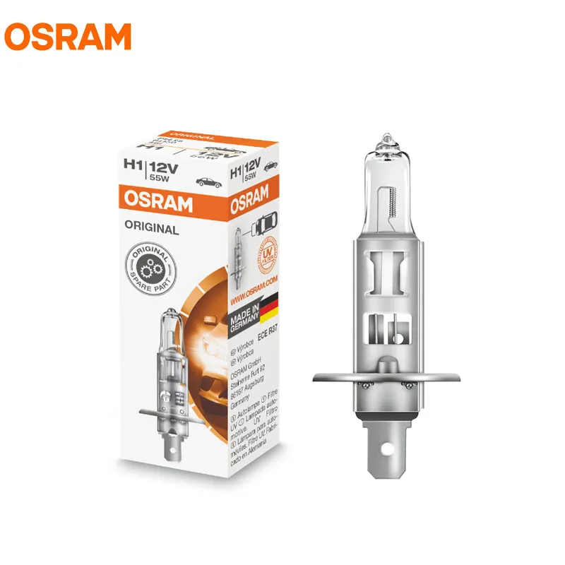 OSRAM H1 12V 55W 3200K 64150 галогенные оригинальные запчасти противотуманная фара OEM