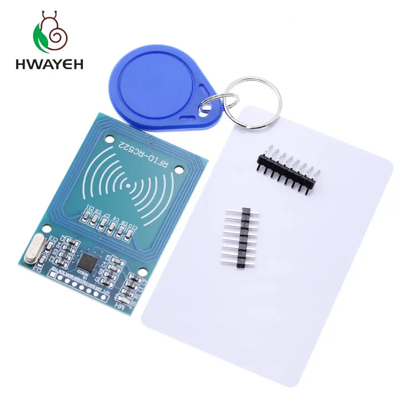 RFID модуль RC522 наборы S50 13,56 МГц 6 см с тегами SPI записи и чтения для arduino uno 2560