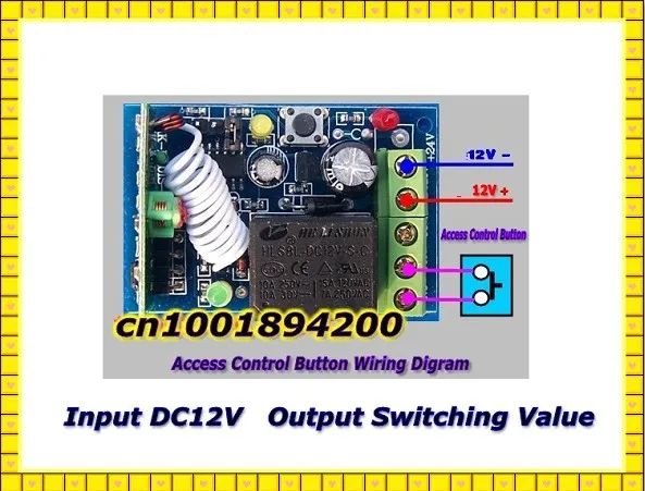 Переключатели освещения 12 в пост. Тока радиочастотные переключатели с
