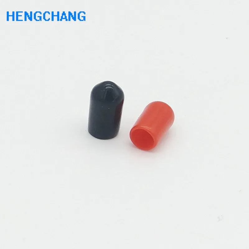 Черный 5 мм защитный чехол резиновые крышки пылезащитный колпачок для разъема