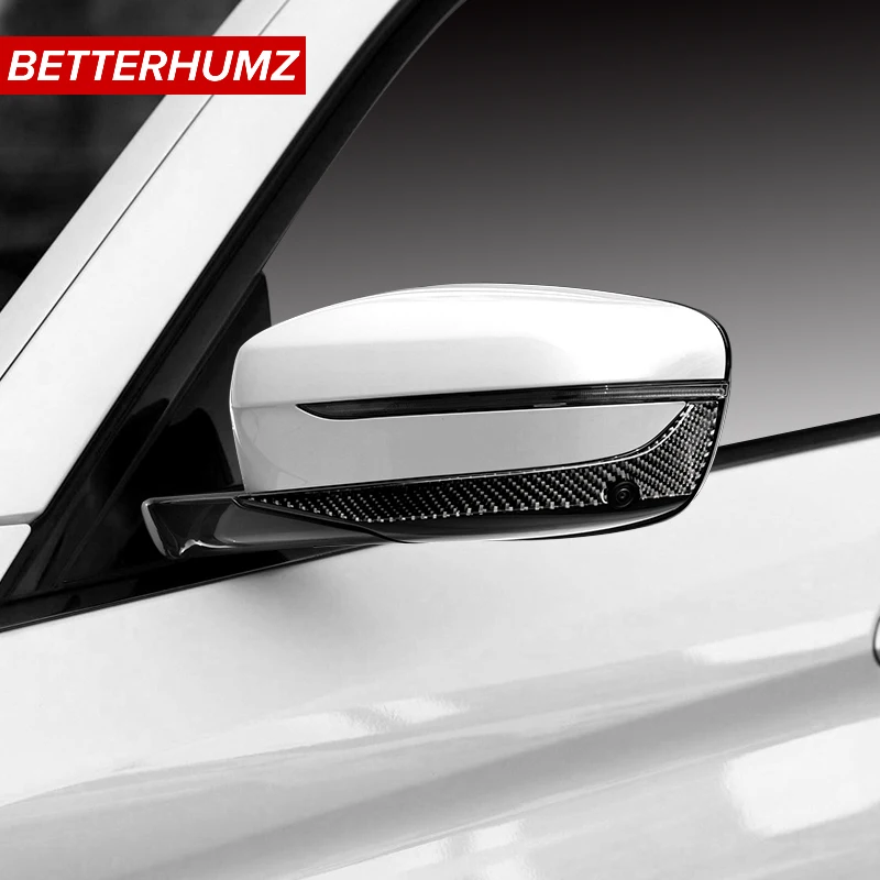 BETTERHUMZ для BMW G30 G11 автомобильные наклейки из углеродного волокна зеркала заднего