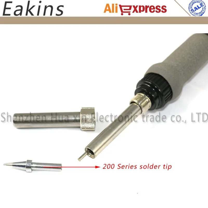 LF202 90 Вт паяльная станция ручка 6pin для BK1000/BK1000A/BK2000/BK2000A Быстрый 203/203 H/204+ 10/шт 200 паяльный наконечник 200-B/I/K/1C
