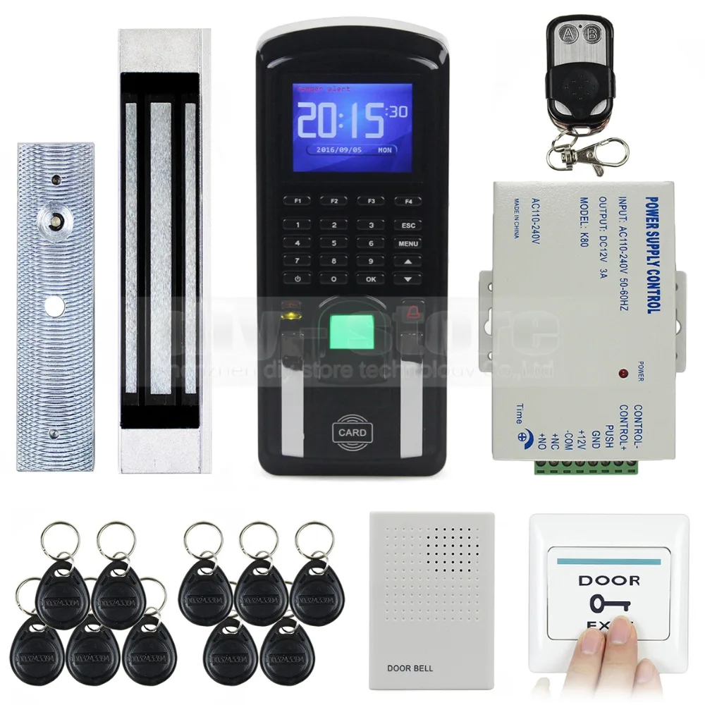 DIYKIT TCP/IP USB Отпечатков Пальцев ID Card Reader Пароль Клавиатуры Дверей Система Контроля