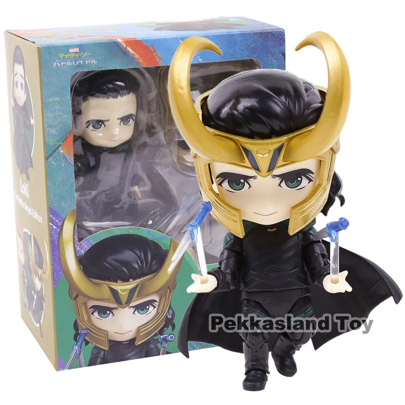 Nendoroid 866 Loki Ragnarok Edition ПВХ фигурка Коллекционная модель игрушки