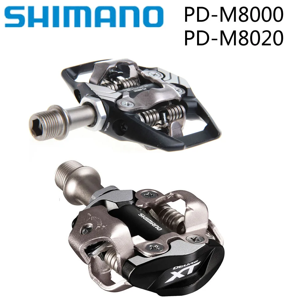 2019 Shimano XTPD M8000 M8020 SPD самоблокирующиеся велосипедные горные MTB педали для мотоцикла