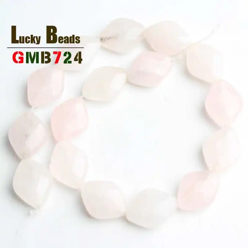 

10*13mm Yellow Tiger Eye/Clear Quartz Stone Beads Natural Rhombus Shape Faceted Beads For Jewelry Making DIY Bracelet Necklace