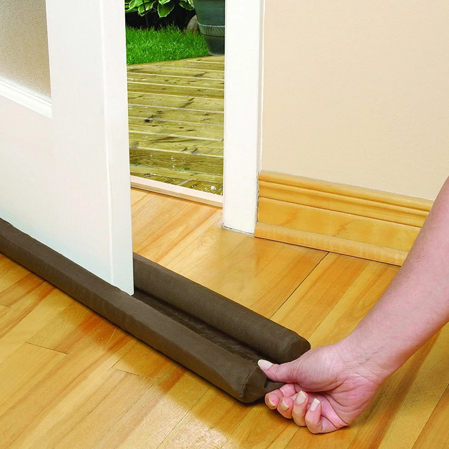 

Twin Door Stops Draft Dodger Guard Stopper Energy Saving Useful Tools Doorstop Protector Doorstop Home Decor 85cm Door Stops