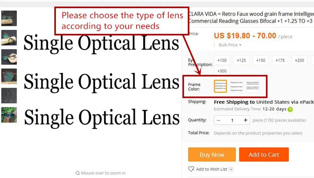 CLARA VIDA = Ретро Faux wood grain frame Intelligence прогрессивные Мультифокальные коммерческие очки для чтения бифокальные+ 1+ 1,25 до+ 3