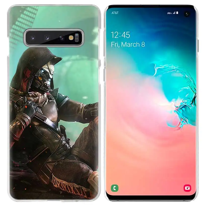 02 Destiny 2 Игра футляр для samsung Galaxy S10 5G S10e S9 S8 M30 M20 M10 J4 J6 плюс J8 Примечание 8 9 Ясно Жесткий чехол для телефона PC Coque - Цвет: 02