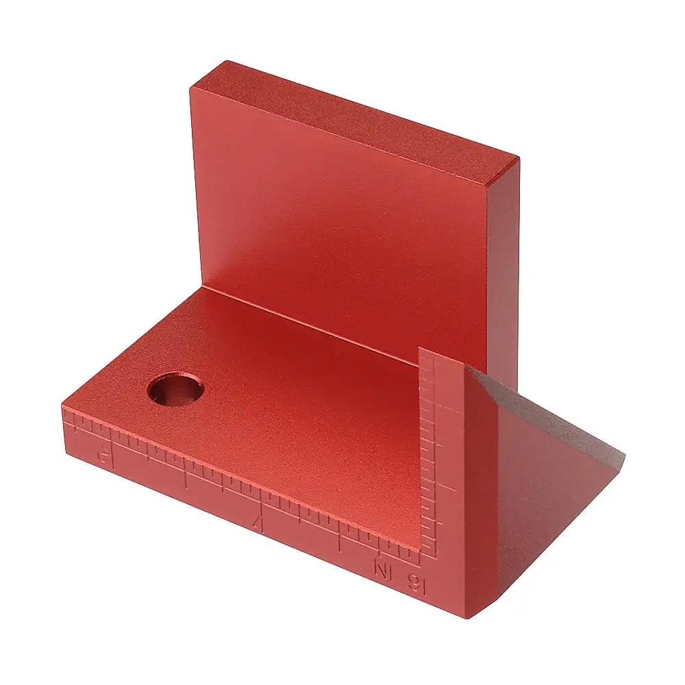 45 градусов деревообрабатывающий угловой маркер правая угловая линия чертеж