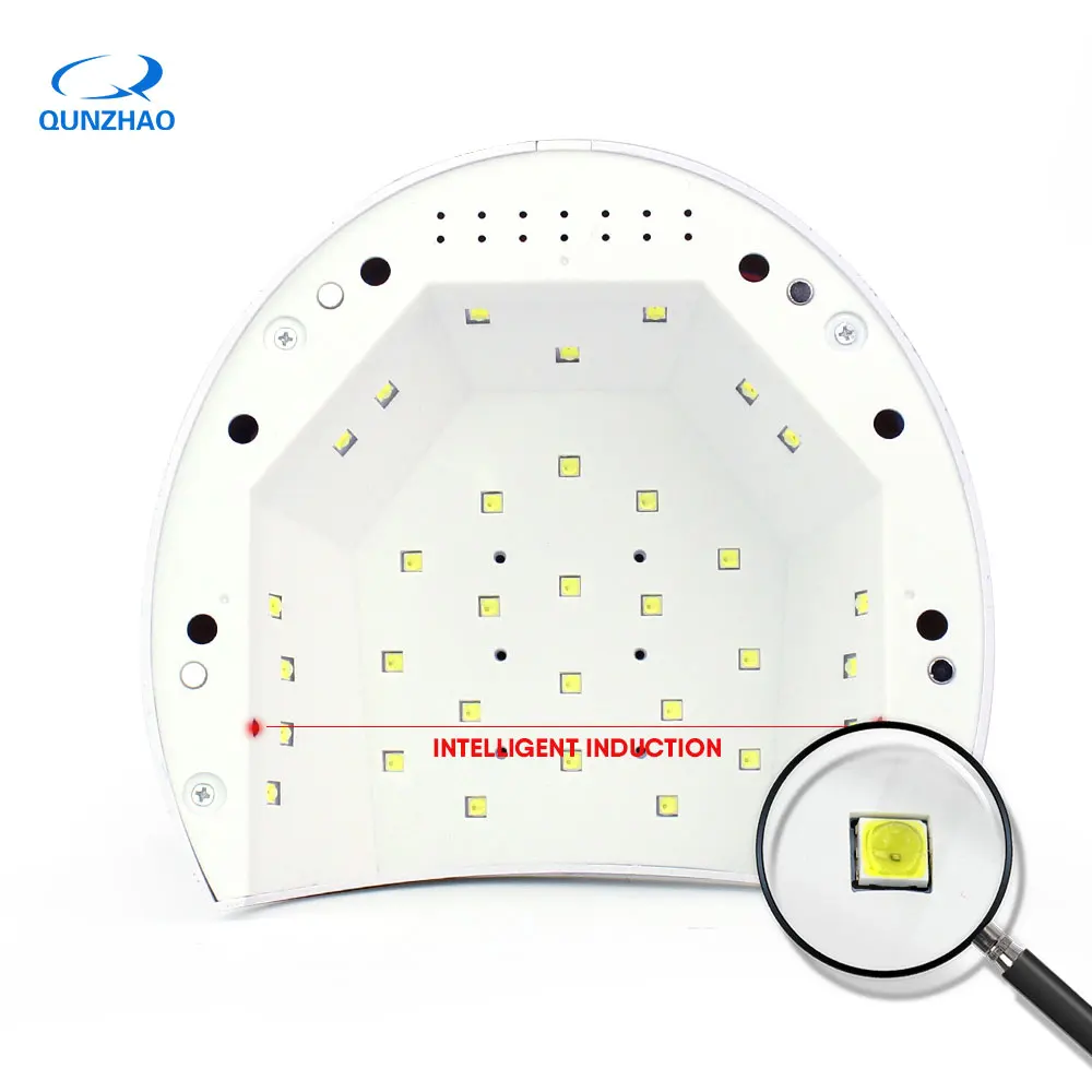 Лампа T8 для ногтей Uv Led 65 Вт ультрафиолетовая Лаковая лампа для гель-лака Сушилка для ногтей 33 светодиода оборудование для маникюра и дизайна ногтей