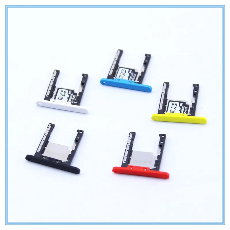Оригинальный слот для sd карты лоток + sim Holderfor Nokia Lumia 720 N720 запасные части на