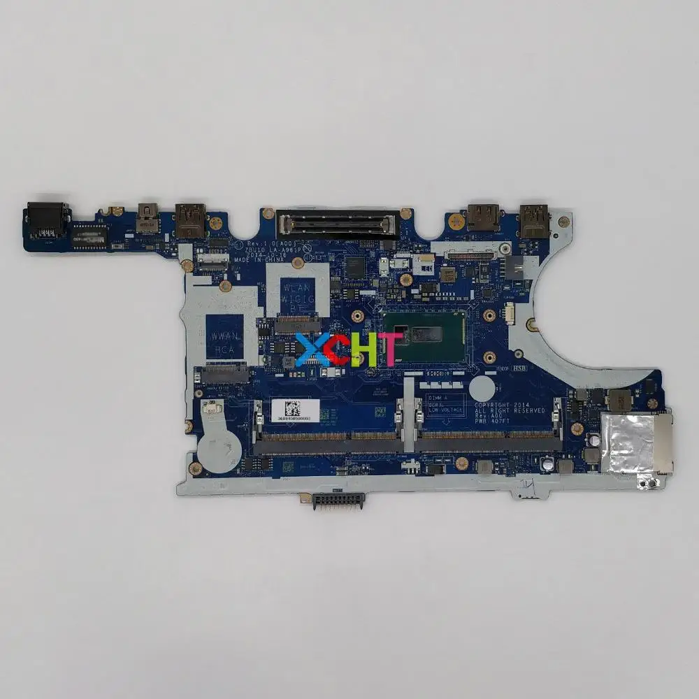 CN-0R1VJD 0R1VJD R1VJD ZBU10 LA-A961P w SR23X i5-5300U CPU for Dell Latitude E7450 Laptop NoteBook PC Motherboard Mainboard
