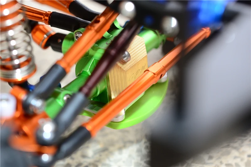 GPM для AXIAL SCX10 II AX90046 AX90047 латунь/медь передняя/задняя коробка передач крышка