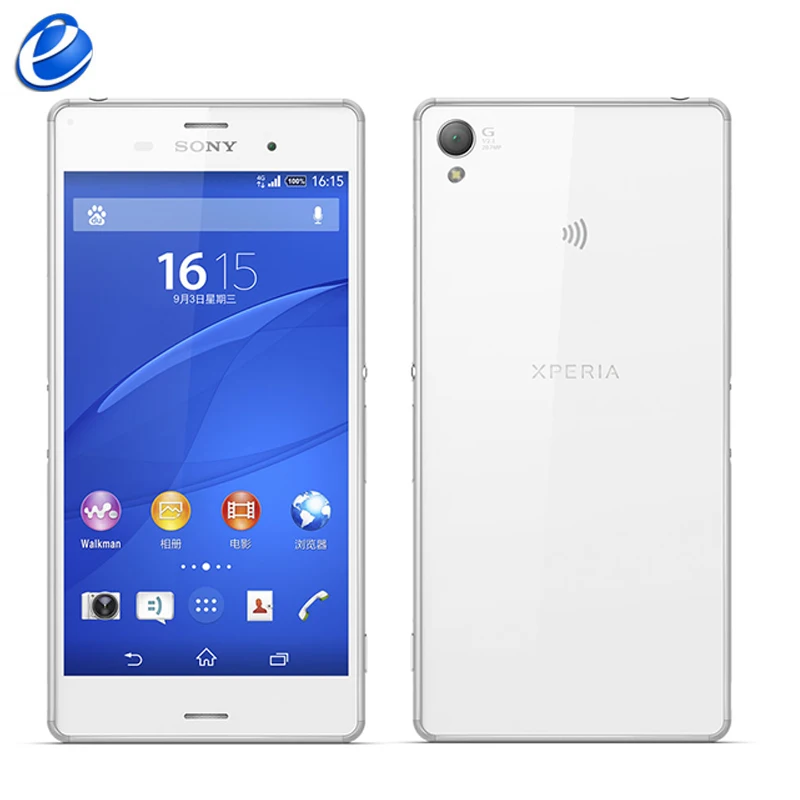 Разблокированный Оригинальный сотовый телефон Sony Z3 D6603 D6653 NFC 5 2 дюймов