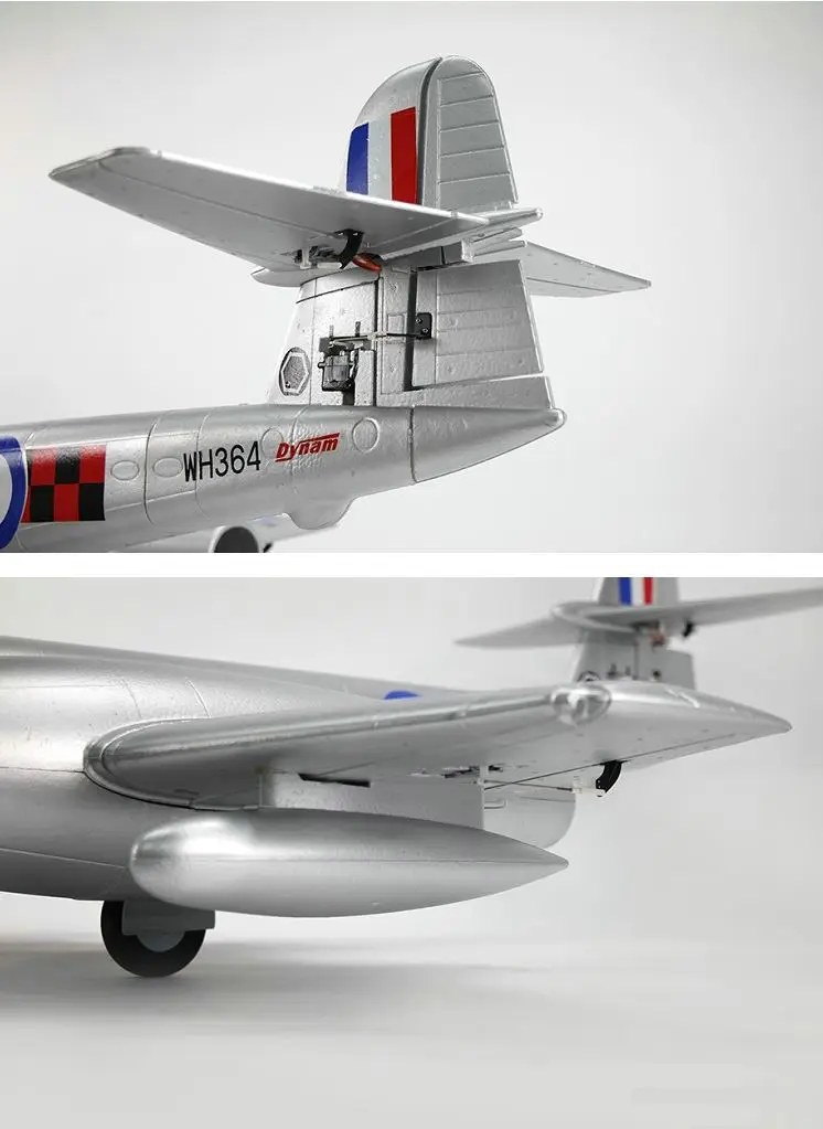 Gloster Meteor F. 8 Gloucester Meteor Fighter 1,27 м двойной 12 лист 70 канал