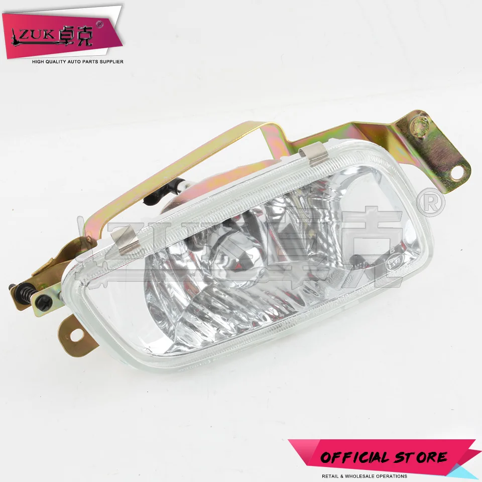 ZUK 2 шт передняя противотуманная фара для Mitsubishi Pajero Montero 2000 2001 2002 2003 V73 V75 V76 V77 V78 противотуманки MR508189 MR508190