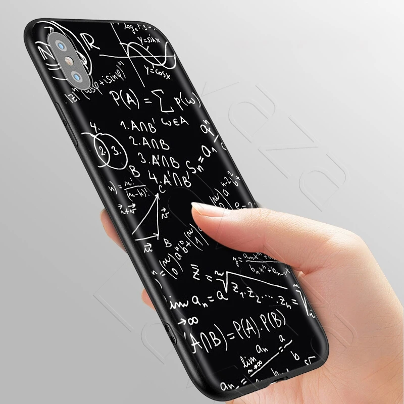 Лаваза формулы Math Formul Математика чехол для iPhone 11 Pro XS Max XR X 8 7 6 6S Plus 5 5s se |
