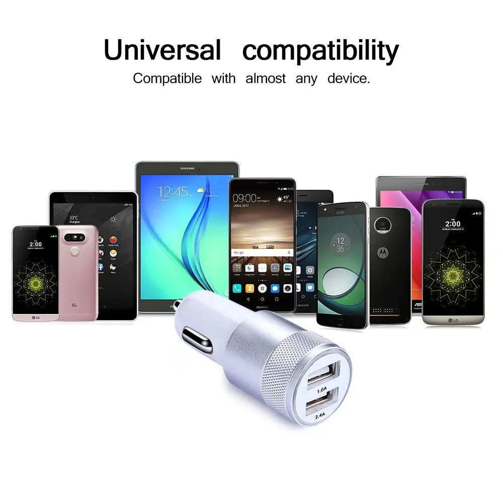 Автомобильного прикуривателя Тип usb C зарядное устройство для huawei P9 P10 плюс