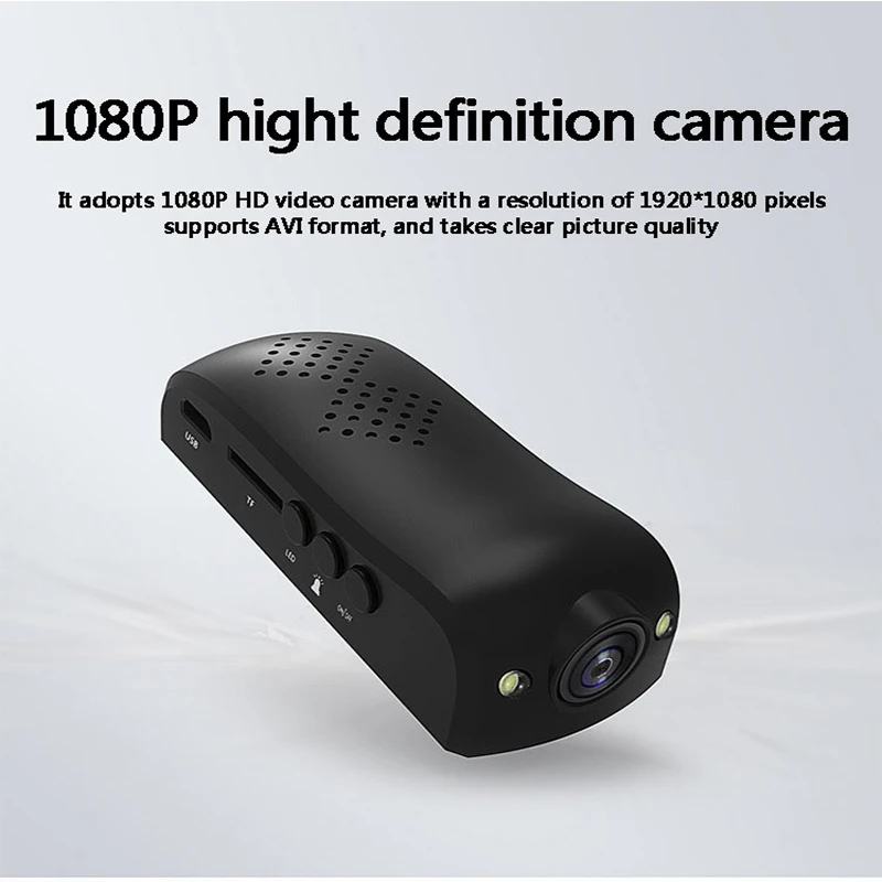 A10S 1080P HD мини-камера Смарт-петля видео Диктофон 140 градусов широкоугольный