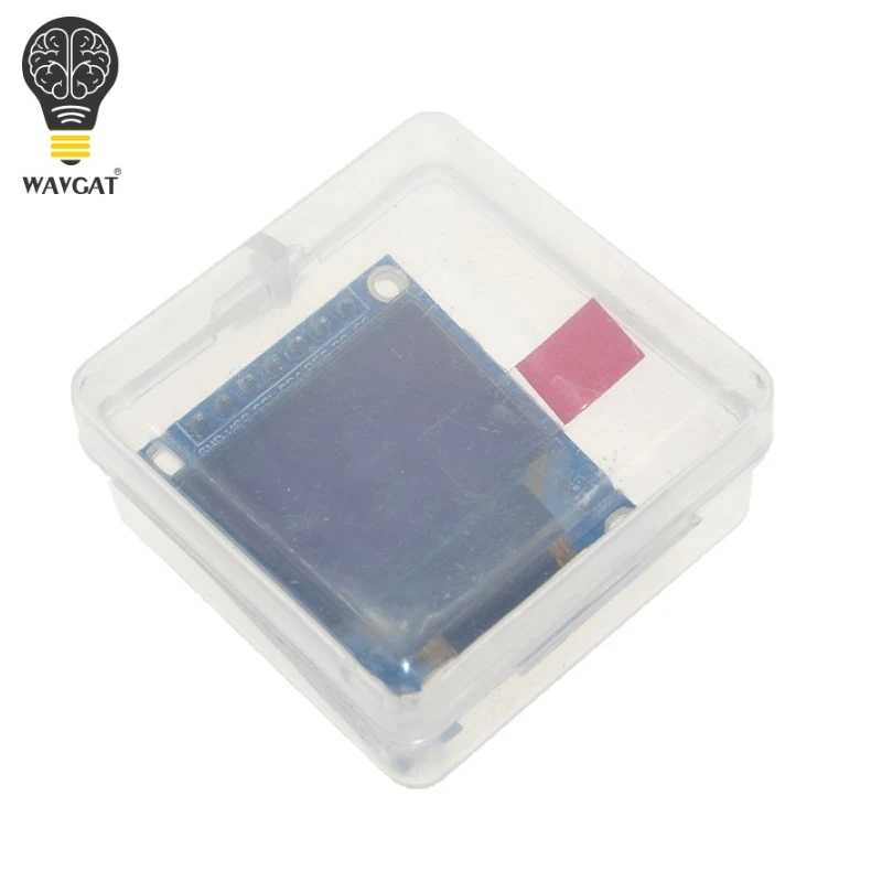 Полноцветный OLED дисплей WAVGAT 0 95 дюйма SPI модуль сделай сам RGB 96x64 ЖК-дисплей для Arduino