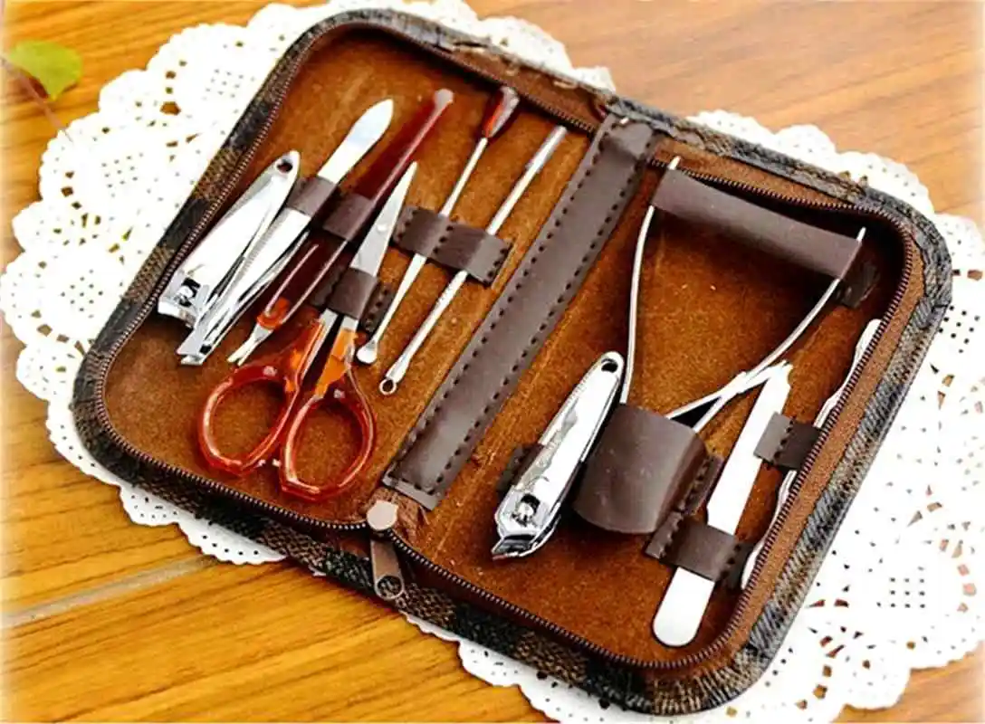 Набор для маникюра и педикюра 10 шт./компл. кусачки ногтей набор путешествий ухода