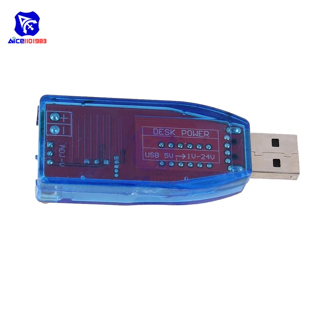 Светодиодный DC-DC 5 В к DC 1-24 В регулируемый потенциометр USB Шаг вверх/вниз понижающий повышающий преобразователь питание регулятор напряжения Модуль