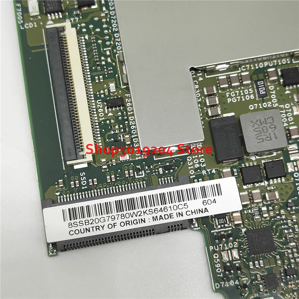 15218 2 LGF 1 MB 448.04W08. 0021 00NY789 материнская плата для ноутбука Lenovo ThinkPad X1 Tablet Teste
