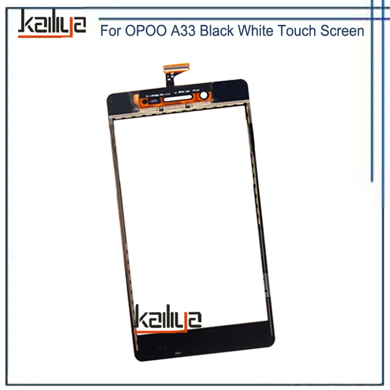 Дигитайзер сенсорный экран для Oppo A33 Черный Белый Новый 5 0 дюймов стекло сенсор