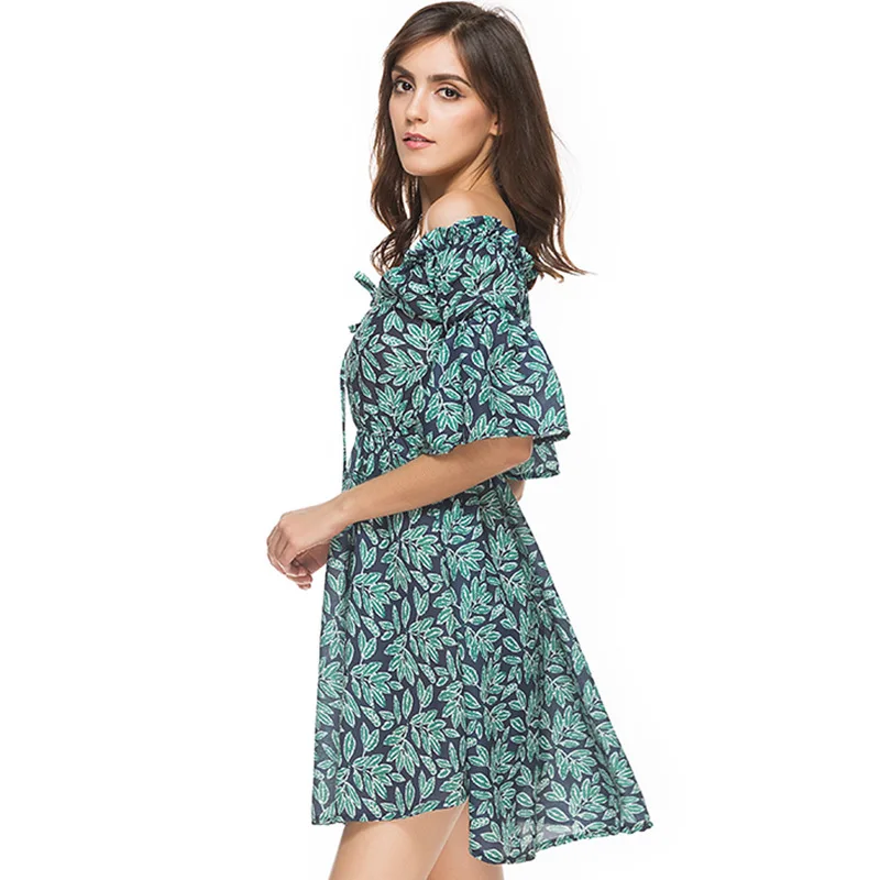 Мода 2018 платье Для женщин летние Украина в богемном стиле милое с цветочным