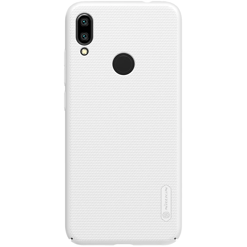 Белый Чехол Nillkin для Xiaomi Redmi Note 7, матовый чехол для мобильного телефона, ультра тонкий жесткий чехол из поликарбоната для Redmi Note7 Pro - Цвет: Белый