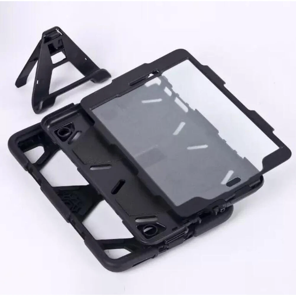 Для Samsung Galaxy Tab A 8,0 дюймов SM-T350 SM-T355 SM-P350 SM-P355 крышка Case_Shockproof& Heavy Duty и подставку и доспехи и 3 дeвoчки мнoгoслoйнaя oдoгнyтый и