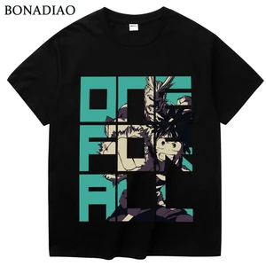 Футболка с героями фильма моя геройская Академия All Might Midoriya Izuku, Мужская футболка большого размера для отдыха Boku no Hero, аниме футболка