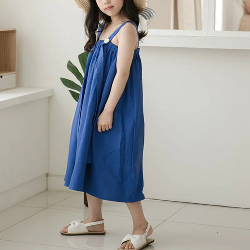 2020 Сарафан длинное платье для маленьких девочек длинные детские летние платья