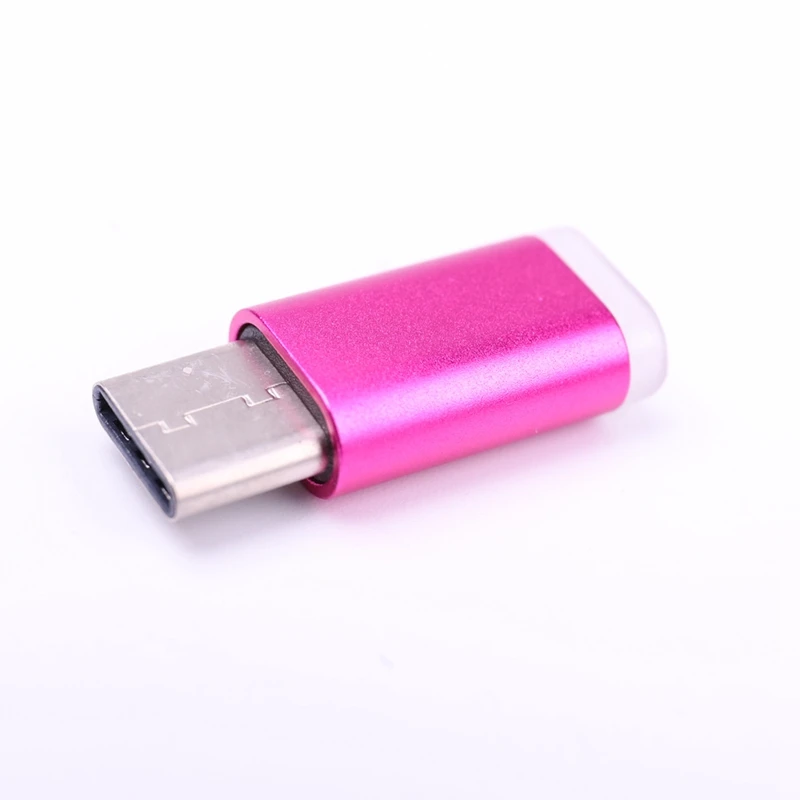 PA1775RH Цветной разъем usb type C для Micro USB Женский конвертер USB-C type-C адаптер - Цвет: PA1775RH