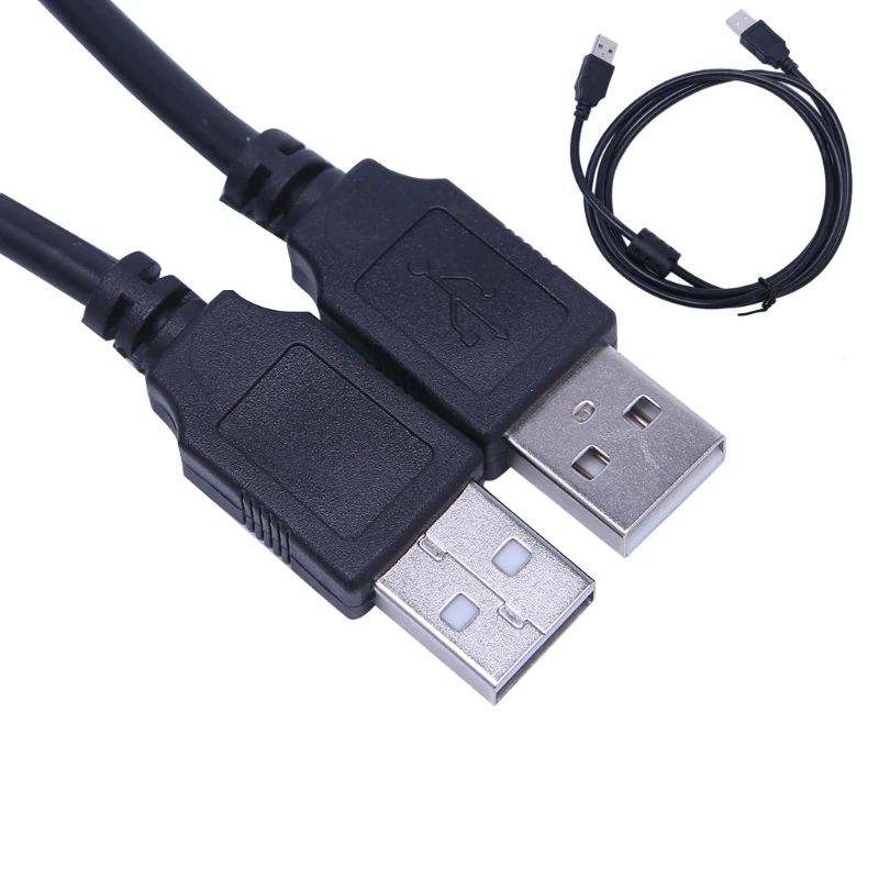 Удлинительный кабель Папа-папа USB 2 0 Type-A с магнитным кольцом sata-usb USB-накопителем в
