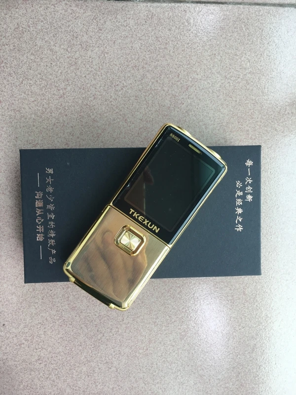 Original TKEXUN 8800 Flip Phone 2.4" Dual Sim Camera MP3 MP4 Dual Torch Real Vibration Magic Voice Luxury Cell Phone