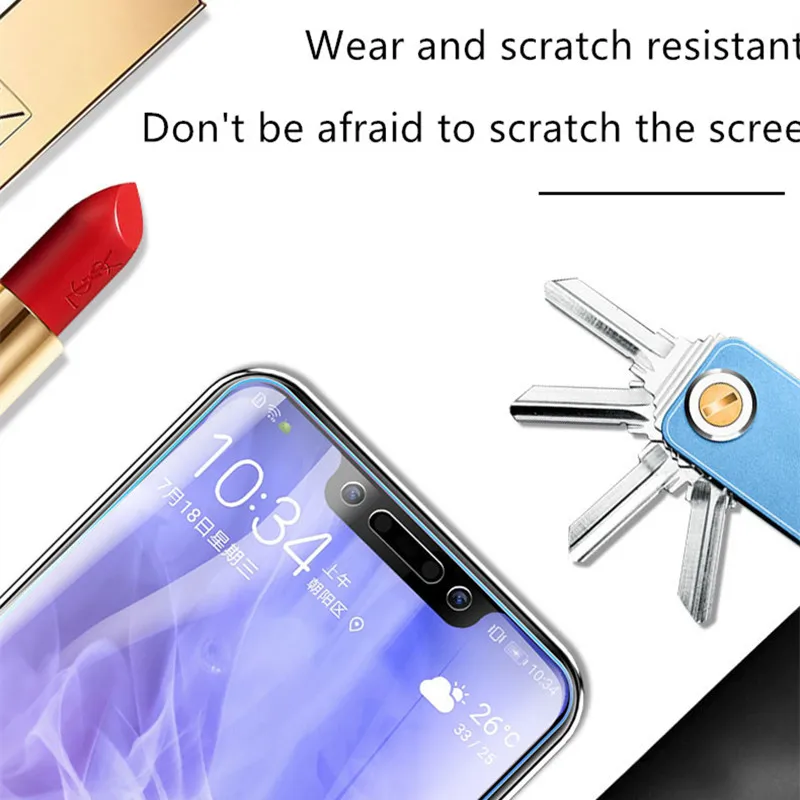 9D закругленные края Защитное стекло для huawei NOVA 4 3 4E полное покрытие против