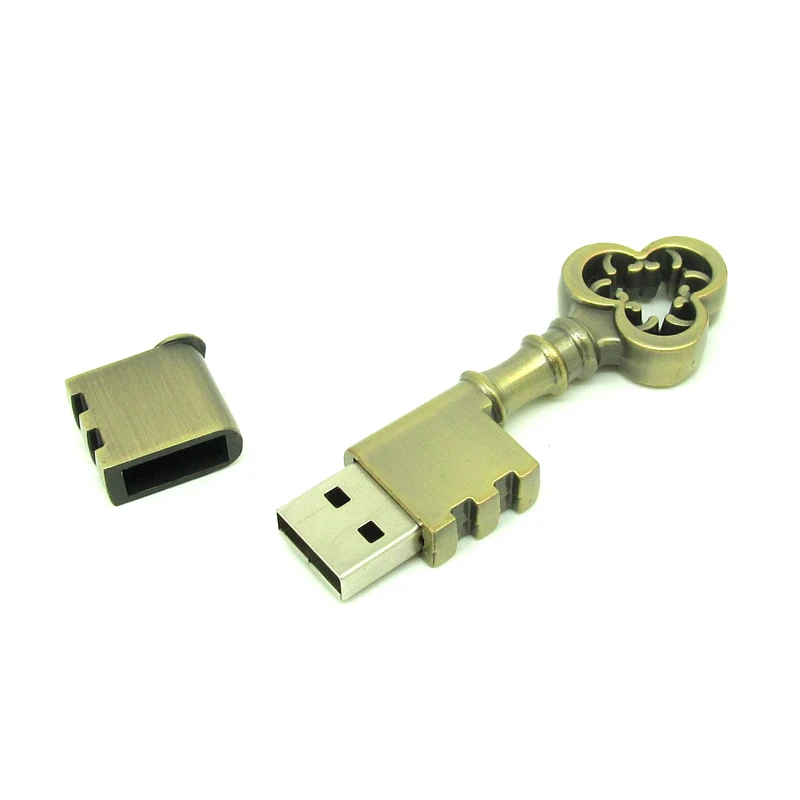 Металлический usb флеш накопитель 4 ГБ 16 8 32 ГБ|flash drive memory stick|gold usbpendrive 4gb |
