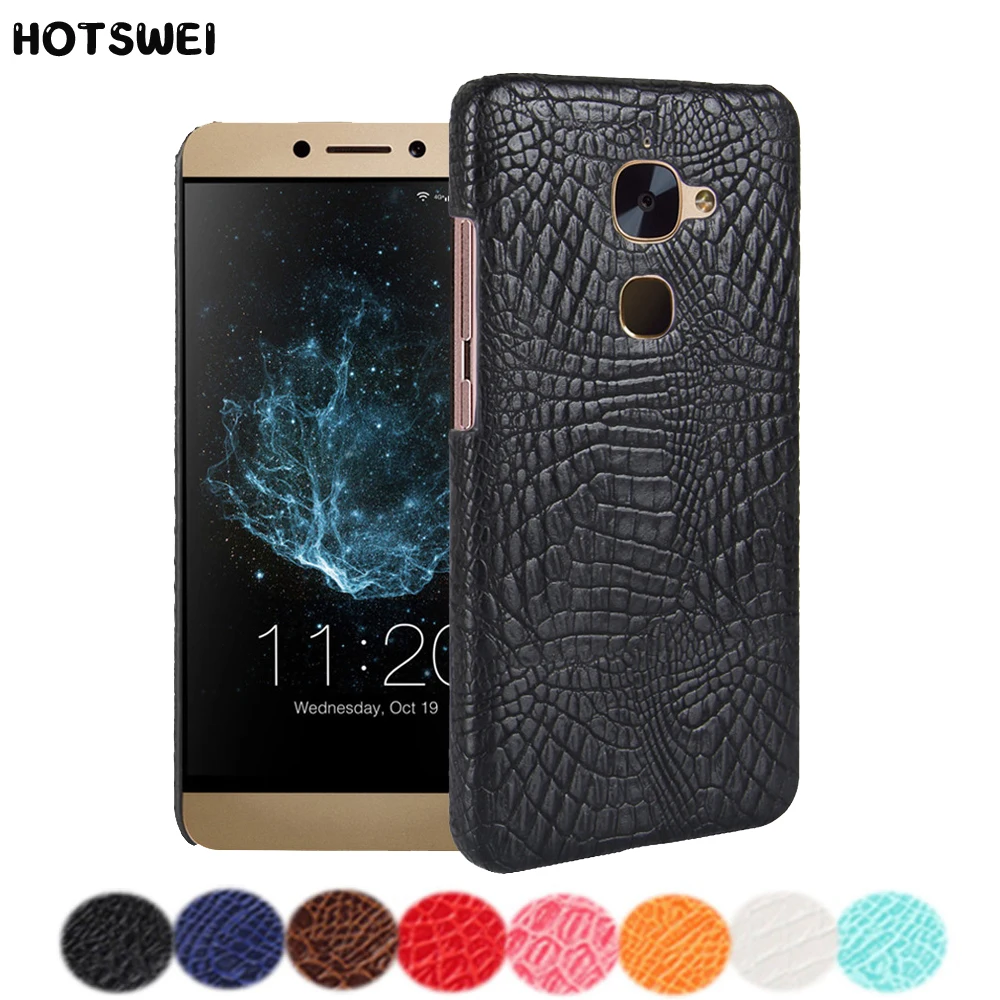 HOTSWEI Case For LeEco Le 2 Pro S3 X520 X526 X522 X620 X626 X622 Cases Luxury Crocodile Leather Skin Protective Cover Fundas |