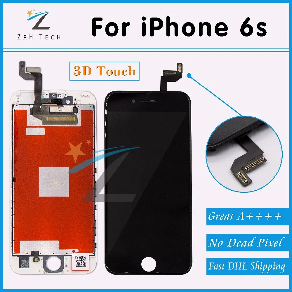 ЖК-экран для iPhone 6s 6 plus дисплей с дигитайзером в сборе замены подарками класс A ++++ |