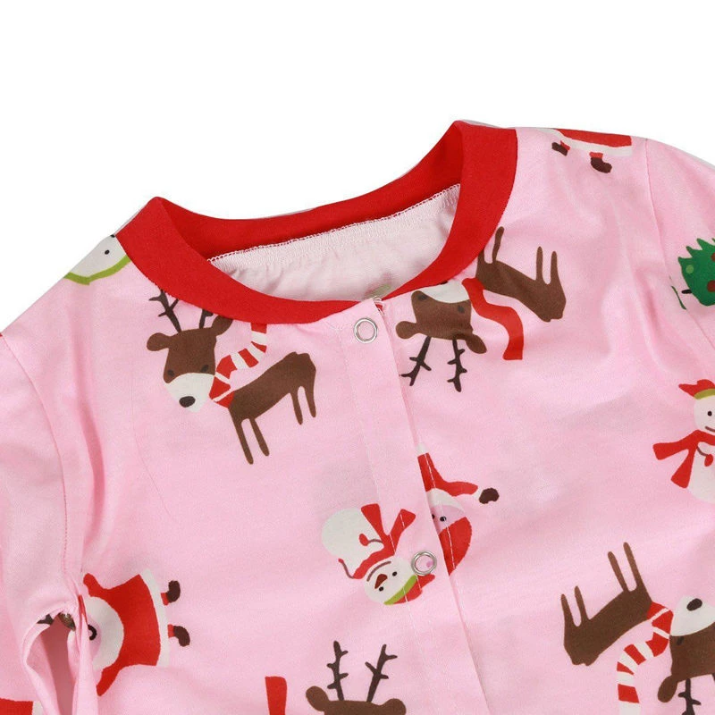 Семейный комплект рождественских пижам для женщин и мужчин одежда сна взрослых