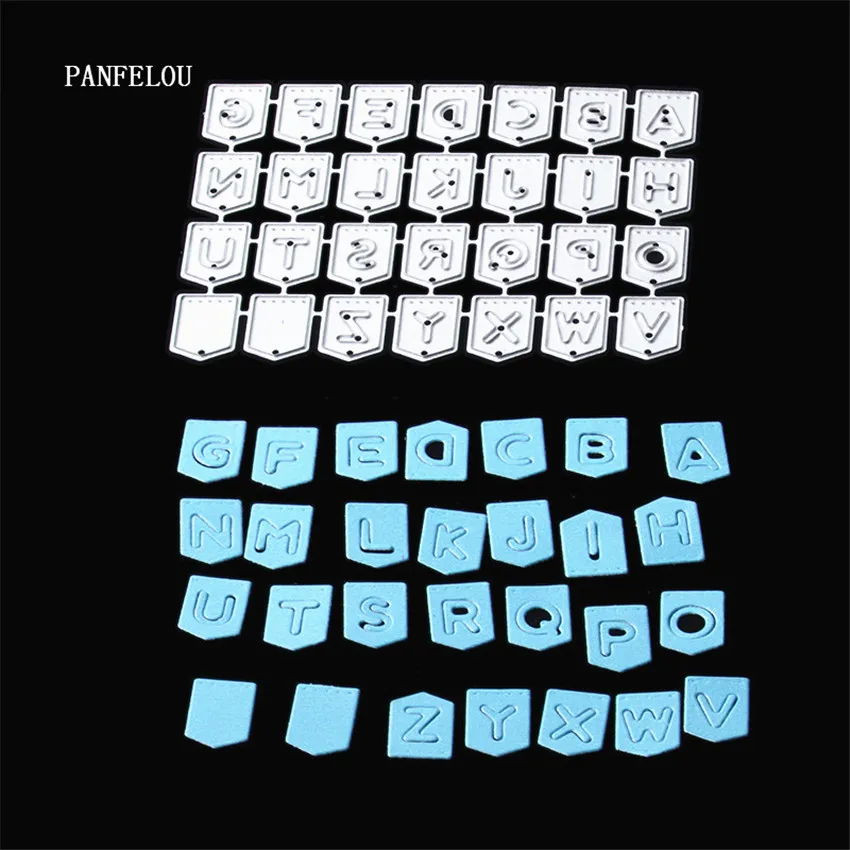 PANFELOU Easter The keyboard letters Scrapbooking card album paper die metal craft stencils punch cuts dies cutting | Дом и сад