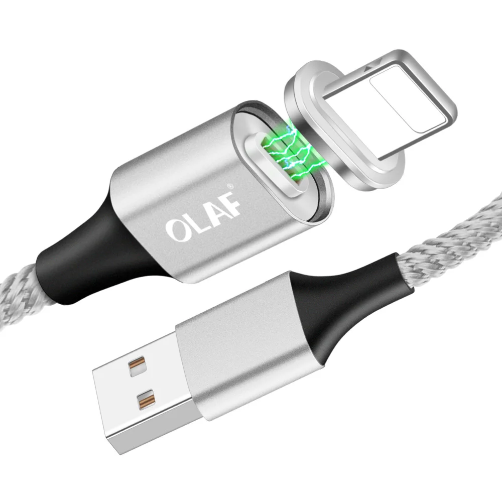 Usb-кабель OLAF для зарядки iphone XS Max XR X 5 6 7 8 6 S 5s plus ipad mini Кабели быстрой зарядки мобильный провод для зарядного устройства данных
