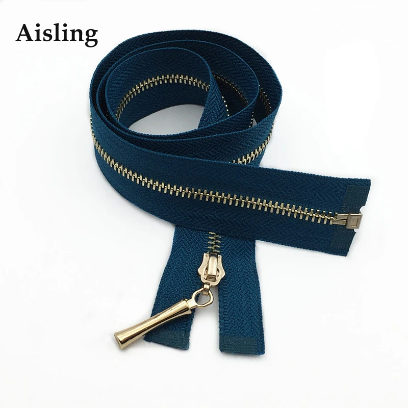 Aisling 1 шт. 60 см золотой зуб металлический молнии для Швейные аксессуары одежды