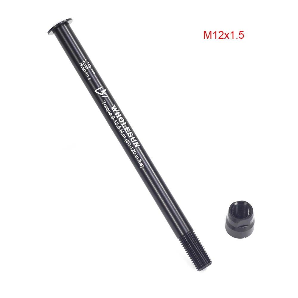 12mm x M1.25 Silverock Задняя рама велосипеда через ось Boost 12 мм M12 x 142 мм 148 мм 142-148 вал втулки адаптер Конвертация MTB инструменты - Цвет: 12mm x M1.25