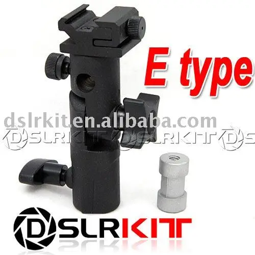 Высококачественный держатель для вспышки и зонта, оссветильник ительная стойка 1/4 дюйма 3/8 дюйма типа E Высококачественный держатель для вспышки и зонта, оссветильник ительная стойка 1/4 дюйма 3/8 дюйма типа E