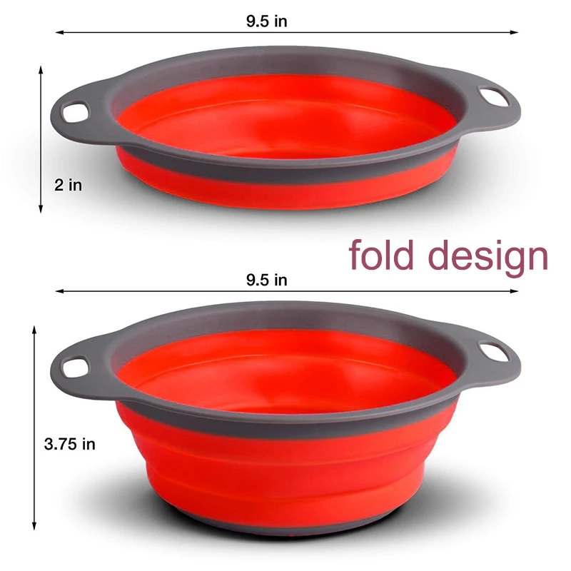 WALFOS складной кухонный Силиконовый Фильтр 2 шт. 8 дюймов и 9 5 дюйма | Дом сад