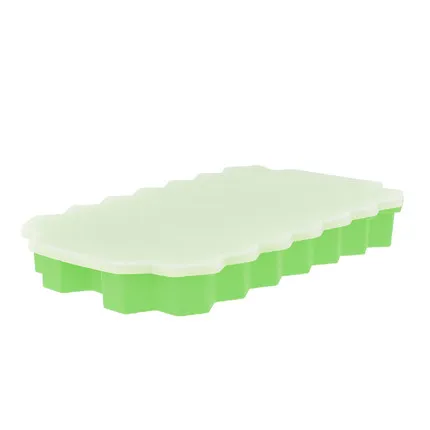 Green 37 решеток сотовые кубики льда, форма для мороженого, форма для мороженого, сделай сам, йогурт, холодильник, морозильник, инструменты для мороженого, FDA Силикон - Цвет: Green