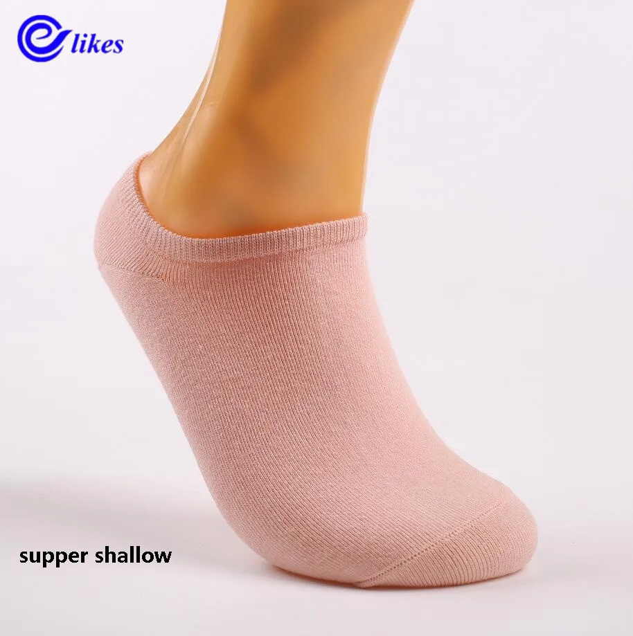 5 пар женские хлопковые короткие носки|Носки-следки| |